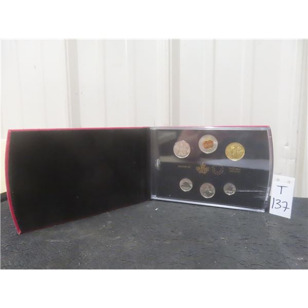 2019 RCM Pileated Woodpecker Specimen Coin Set in Leatherette Booklet