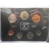 Image 2 : 1999 RCM Millenium Special Edition Specimen Coin Set in Leatherette Booklet