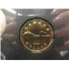 Image 4 : 1999 RCM Millenium Special Edition Specimen Coin Set in Leatherette Booklet
