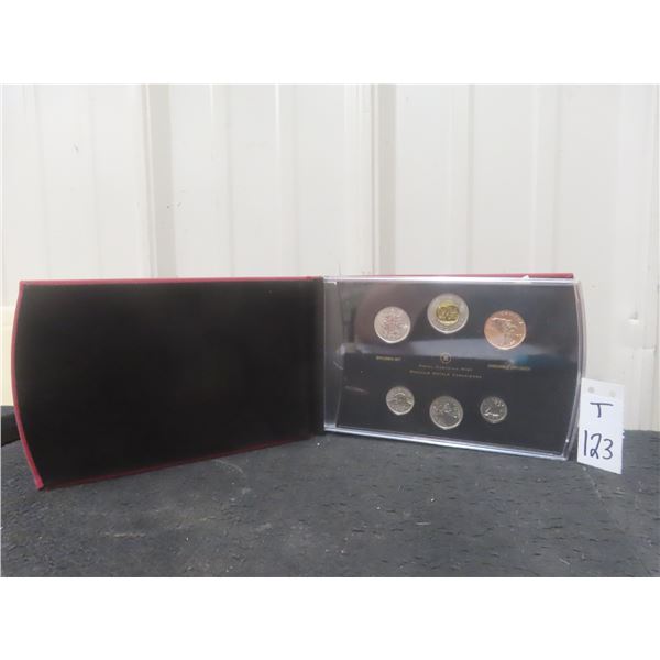2014 RCM Ferruginous Hawk Specimen Coin Set in Leatherette Booklet