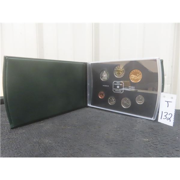 2000 RCM Specimen Coin Set in Leatherette Booklet