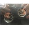 Image 6 : 2000 RCM Specimen Coin Set in Leatherette Booklet