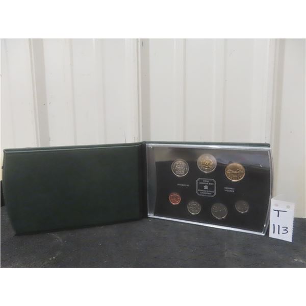 2003 RCM Specimen Coin Set in Leatherette Booklet