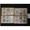 Image 1 : 4 - 1968 Uncirculated Canadian Coin Sets