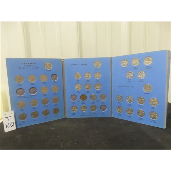 Canadian Nickel Collection Book