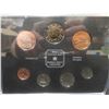 Image 2 : 1999 RCM Specimen Coin Set in Leatherette Booklet