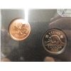 Image 7 : 1998 RCM Specimen Coin Set in Leatherette Booklet