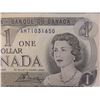 Image 4 : 50 Uncirculated 1973 Canadian $1.00 Bills with Consecutive Serial Numbers