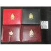 Image 1 : 4 RCM Uncirculated Coin Sets 1971, 72, 77, 79