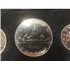 Image 3 : 4 RCM Uncirculated Coin Sets 1971, 72, 77, 79