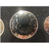 Image 7 : 4 RCM Uncirculated Coin Sets 1971, 72, 77, 79