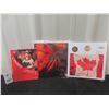 Image 1 : 2 ROYAL Canadian MINT CANADA Commemorative Coin Sets & 2005 25 Cent Coin