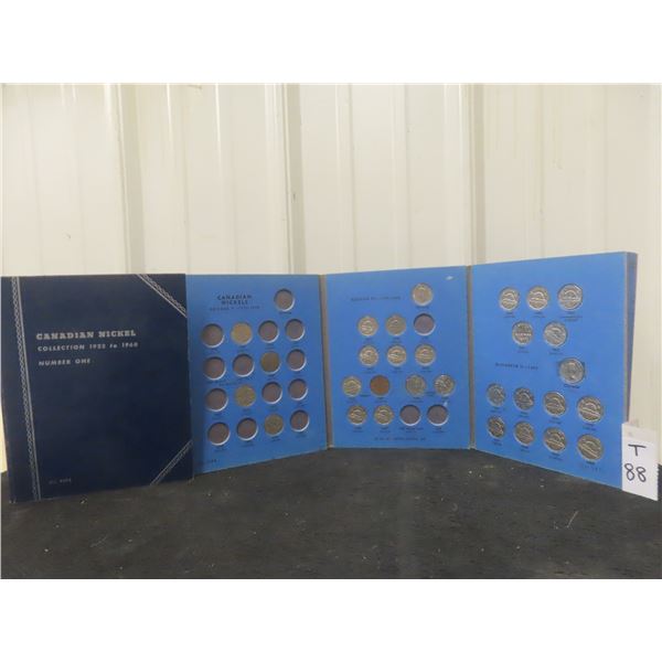 2 Canadian Nickel Collection Booklets