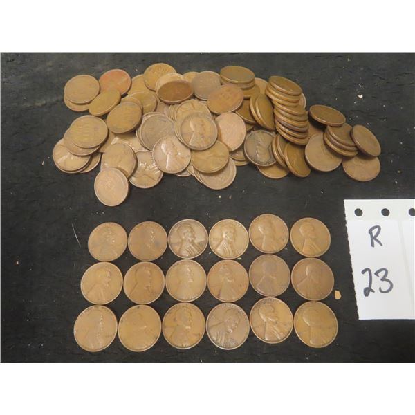 115 - 1930's US Pennies