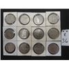 Image 1 : 12 Canadian $1.00 Coins 1968-86