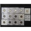 Image 1 : 13 Canadian PROOF Dimes 1973-2007