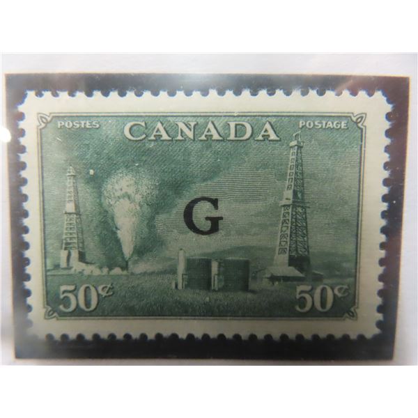 Canada O24 F-vf N.h. Official YR.1950. Superb.