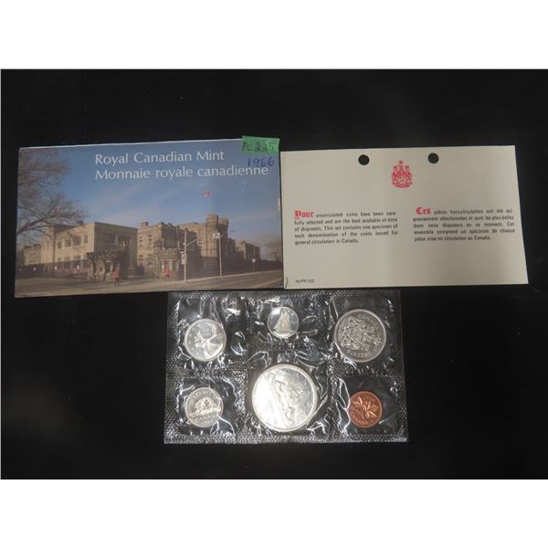 Canada 1966 Proof Set .800 Silver Uncirculated