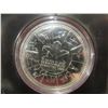Image 2 : Canada 1978 Commonwealth Games Silver Dollar in Clamshell Case Proof