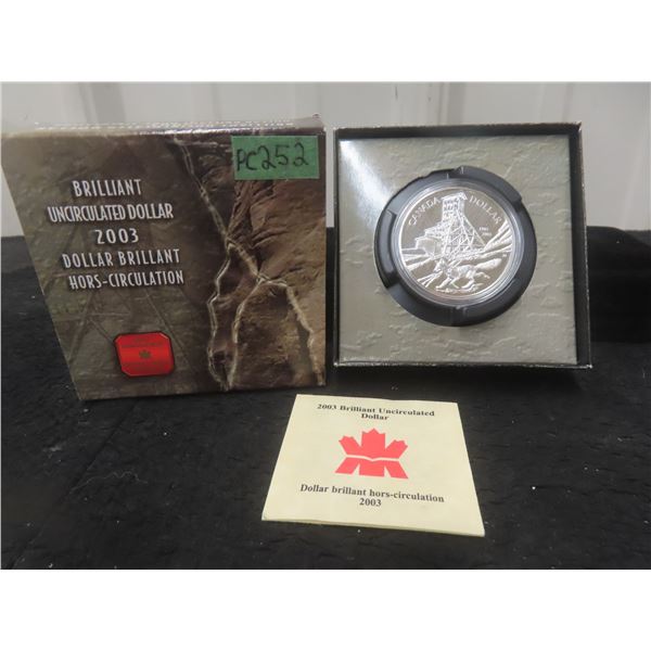 Canada 2003 100TH Anniv. of Cobalt Silver Discovery 25.175 Grams .925 Silver Proof
