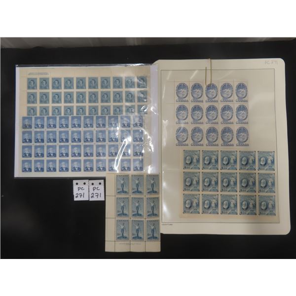 Canada Royal Visit, Citizenship, Graham Bell & Civil Aviation Mint N.h.