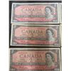 Image 2 : Canada 1954 Q.e.ii $2.00 Bank-notes 8 Bills