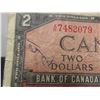 Image 6 : Canada 1954 Q.e.ii $2.00 Bank-notes 8 Bills