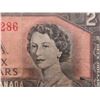 Image 9 : Canada 1954 Q.e.ii $2.00 Bank-notes 8 Bills