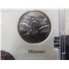 Image 7 : USA State Quarter Collection 2003 Platinum Pure Layered C.o.a. Proof