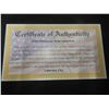 Image 8 : USA State Quarter Collection 2003 Platinum Pure Layered C.o.a. Proof