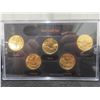 Image 2 : USA State Quarter Collection 2003 Gold 24KT. Layered C.o.a. Proof