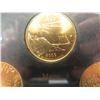 Image 5 : USA State Quarter Collection 2003 Gold 24KT. Layered C.o.a. Proof