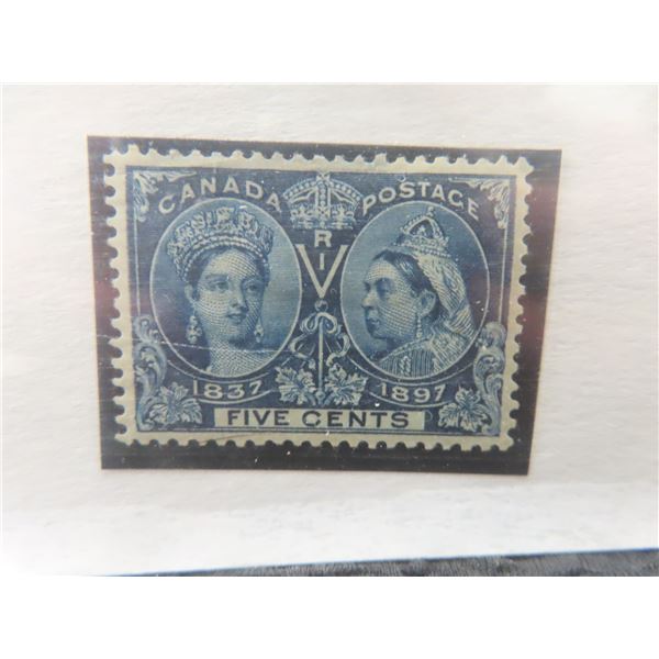 Canada 5c Jubilee Vf Mint Superb Centering YR.1897.