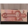 Image 3 : (2) Uncirculated 1986 $2 Canadian Bills