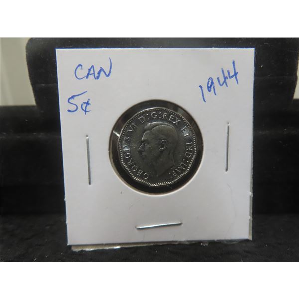 1944 Canadian 5¢ Coin