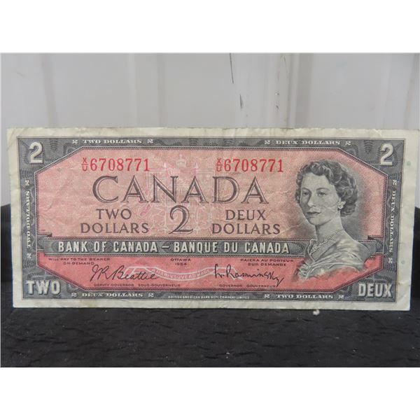 1954 Canadian $2 Bill
