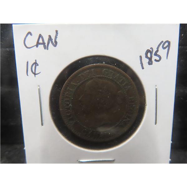 1859 Canadian Large Cent