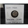 Image 1 : Indo-Greek Drachma Silver Coin Over 2000 Years Old