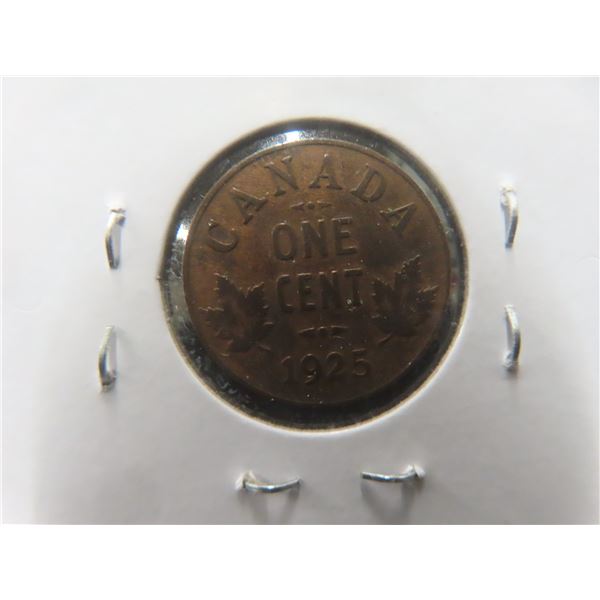 1925 Canadian Small Cent