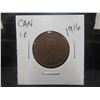 Image 1 : 1916 Canadian Large Cent