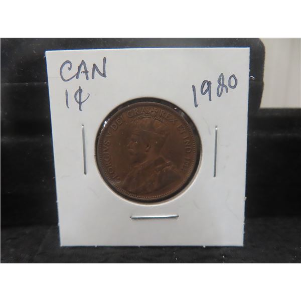 1920 Canadian Large Cent