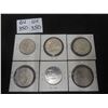 Image 1 : (5) Canadian $1 Coins & U.S. $1 Coin