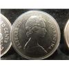 Image 8 : (2) 1919 Canadian Dimes & (4) Canadian 50¢ Coins