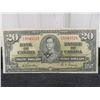 Image 1 : 1937 Canadian $20 Bill