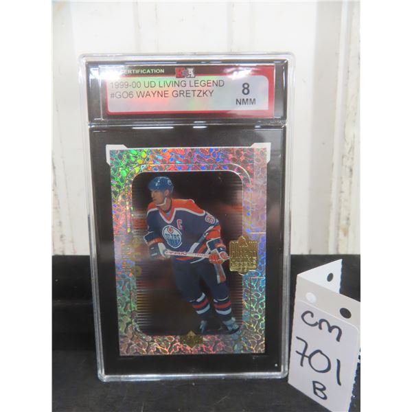 Graded Wayne Gretzky Edmonton Oilers Hockey Card
