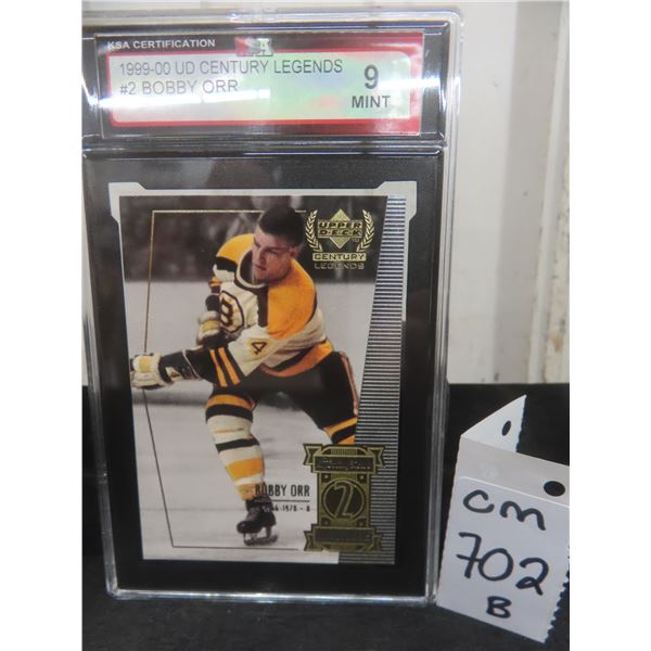 Graded Bobby Orr Boston Bruins Hockey Card