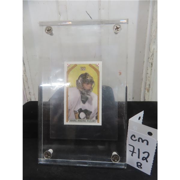 Marc-Andre Fleury Rookie Pittsburgh Penguins Hockey Card