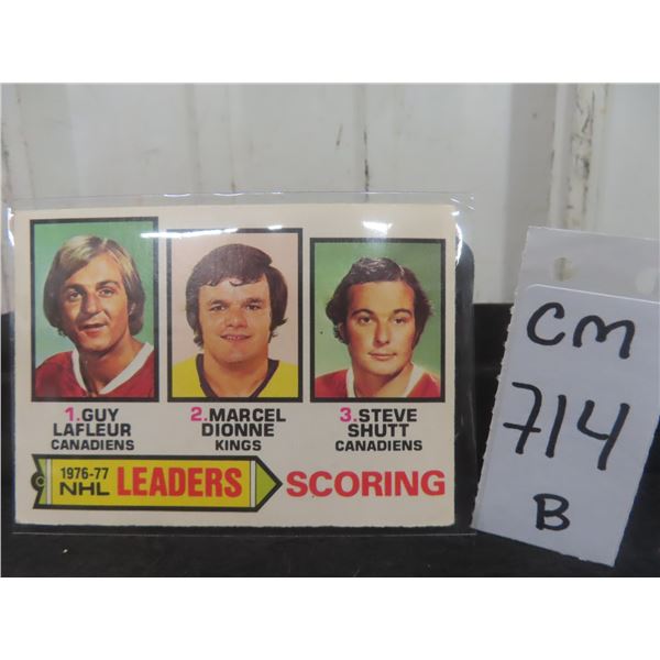 Guy Lafleur Montreal Canadiens Hockey Card