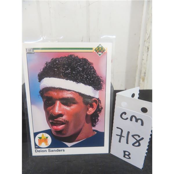 Deron Sanders Rookie New York Yankees Baseball Card