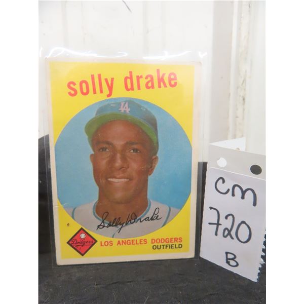 1959 Solly Drake Baseball Card